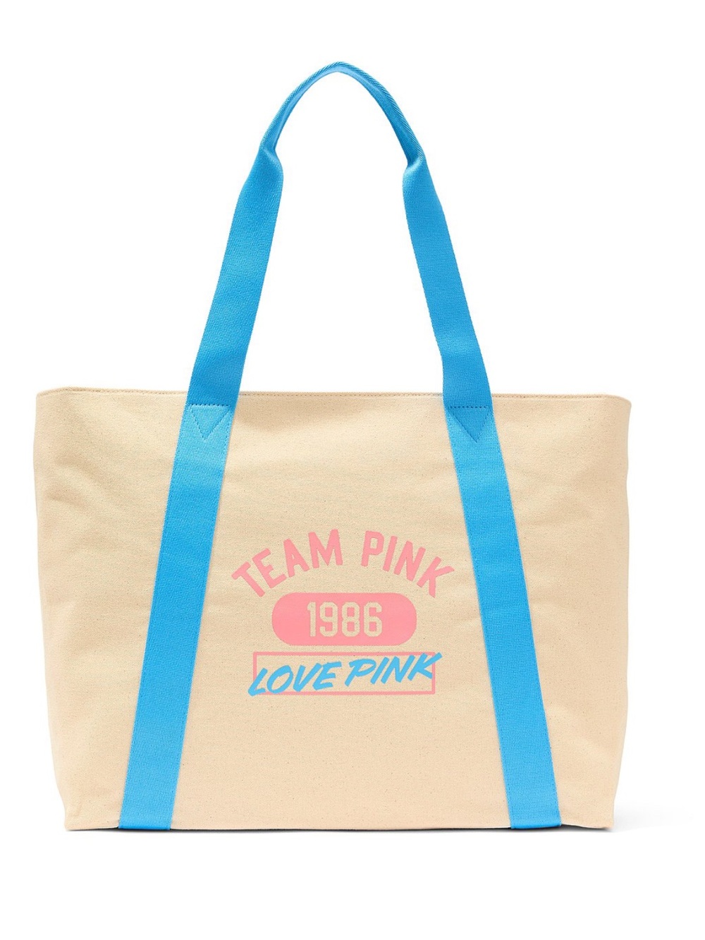 NWT VICTORIA’S SECRET PINK Canvas Tote NEW